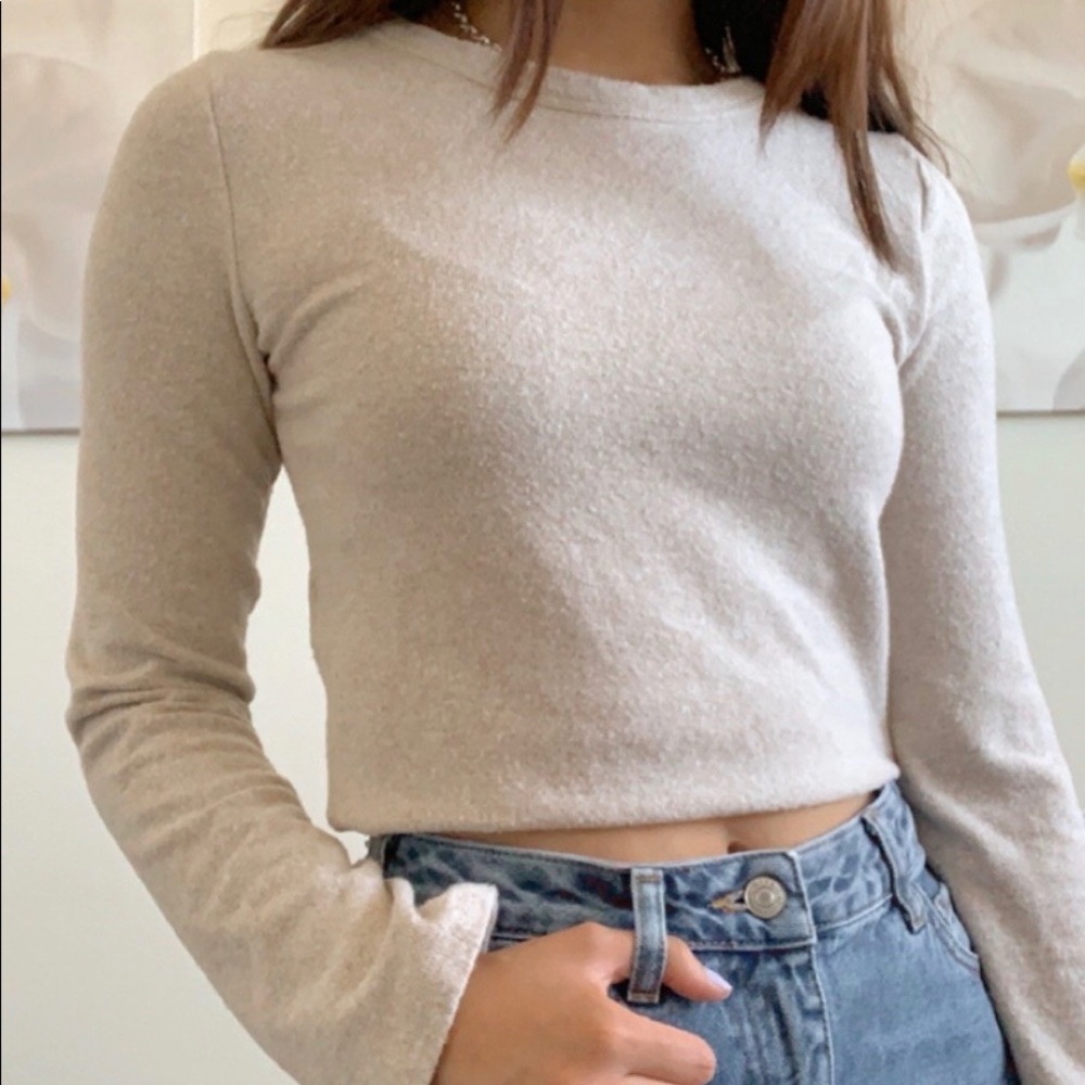 ecru long sleeve
